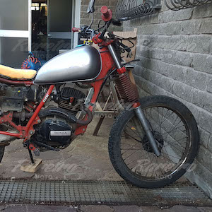 RARETRO MOTO CUSTOM TORPEDO FUEL TANK HONDA XL XL125 XL250 SCRAMBLER PROJECT